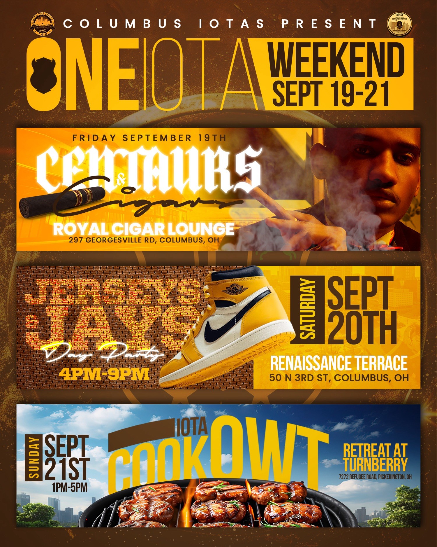 Columbus One Iota Weekend