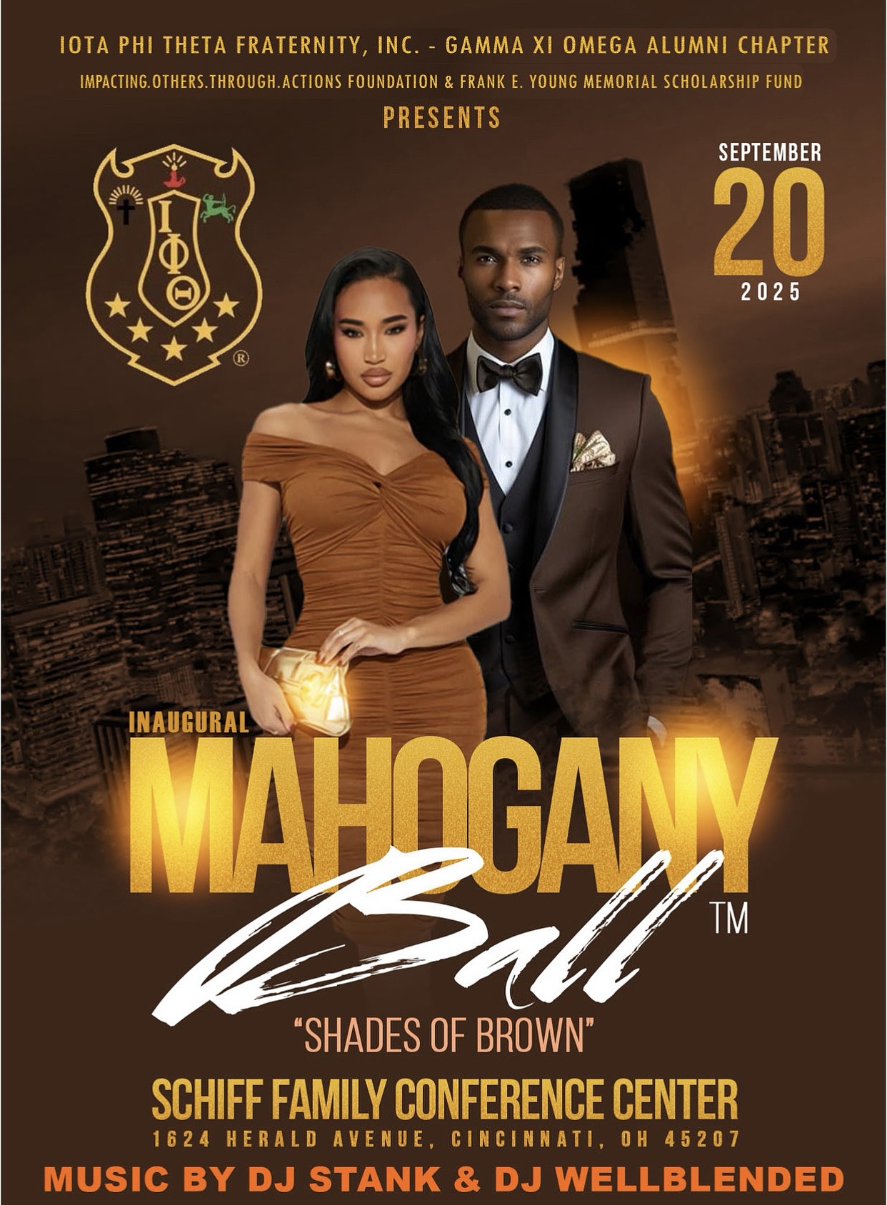 Mahogany Ball 2025 (shades of brown)