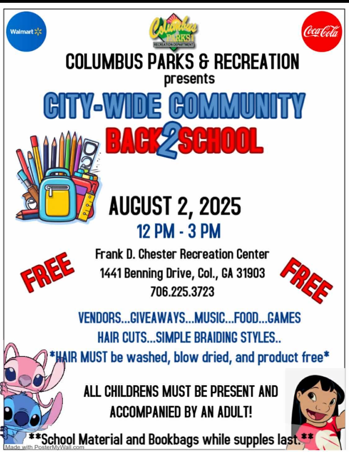 City-Wide Community Back-2-School Bash