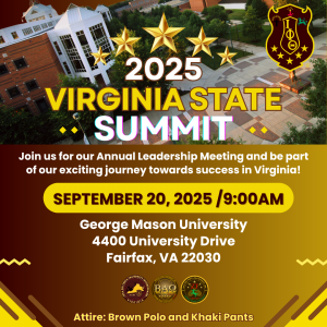 2025 Virginia State Summit / Leadership Meeting - Registration