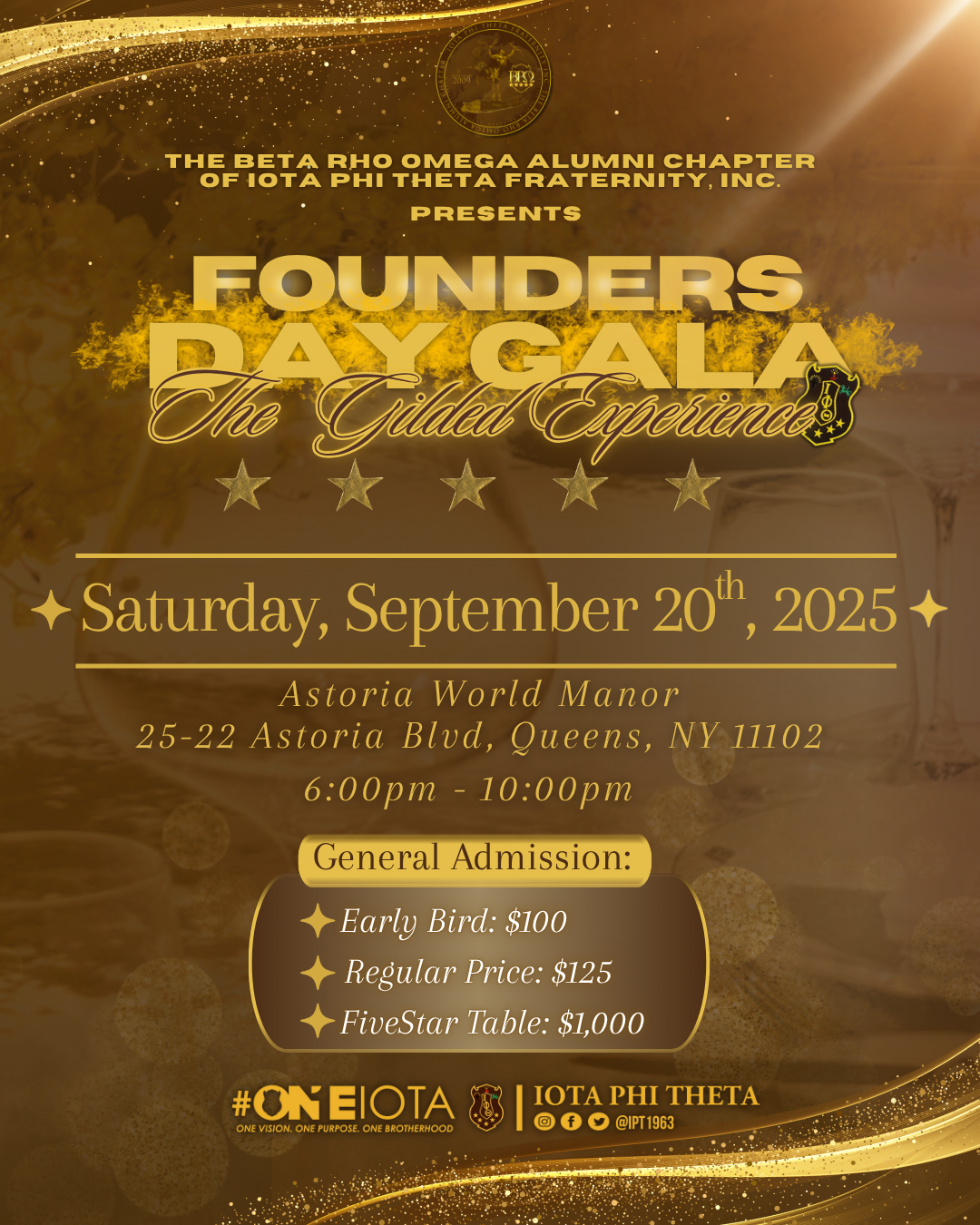 Founders’ Day Gala – The Gilded Experience
