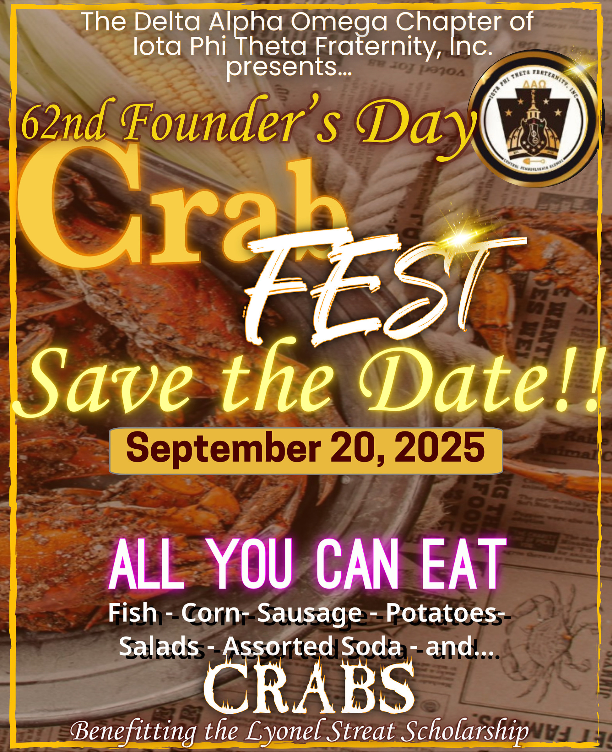 2nd Annual Founder’s Day Crab Fest
