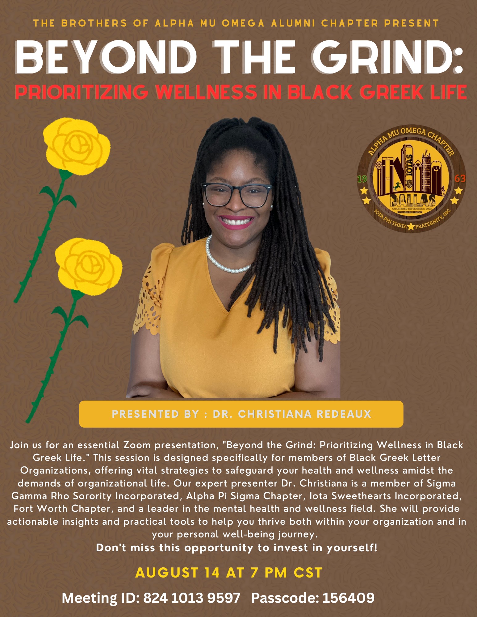 Beyond the Grind: Prioritizing Wellness in Black Greek Life