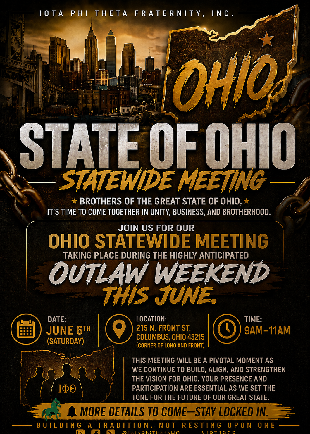 Ohio State Events Ohio State Meeting – One Iota Events